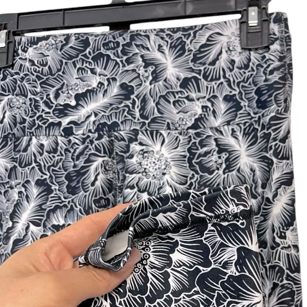 Balance Collection High-Rise Flower Print Leggings Size Medium